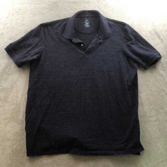George Mens Polo Shirt Size XLT Short Sleeve Lightweight Gray Casual Classic - Picture 9 of 10